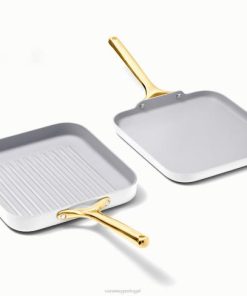 Caraway branco dupla de panela quadrada utensílios de cozinha T262464