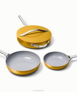 Caraway calêndula trio de frigideira utensílios de cozinha T26246