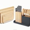 Caraway carvão conjunto de preparação e pranchas utensílios de cozinha T2624234