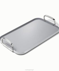 Caraway cinza grelha de queimador duplo utensílios de cozinha T262483