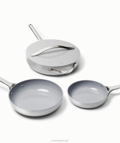 Caraway cinza trio de frigideira utensílios de cozinha T26243
