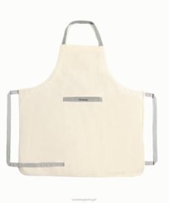 Caraway creme avental de linho utensílios de cozinha T2624251