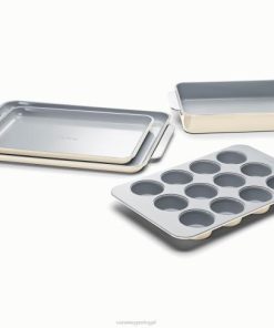 Caraway creme conjunto de assadeiras utensílios de cozinha T2624106