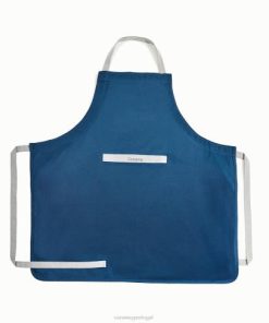Caraway marinha avental de linho utensílios de cozinha T2624252