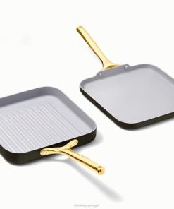 Caraway preto dupla de panela quadrada utensílios de cozinha T262463